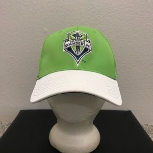 Adidas MLS Seattle Sounders clinalite hat S/M NWOT‎
